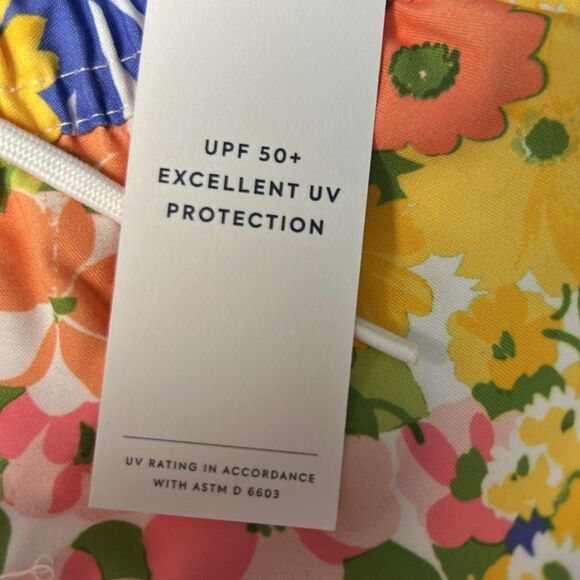 Janie and Jack 100049151 Boy Golden Floral Floral Swim Trunk size 6-12 M NWT - Picture 5 of 12